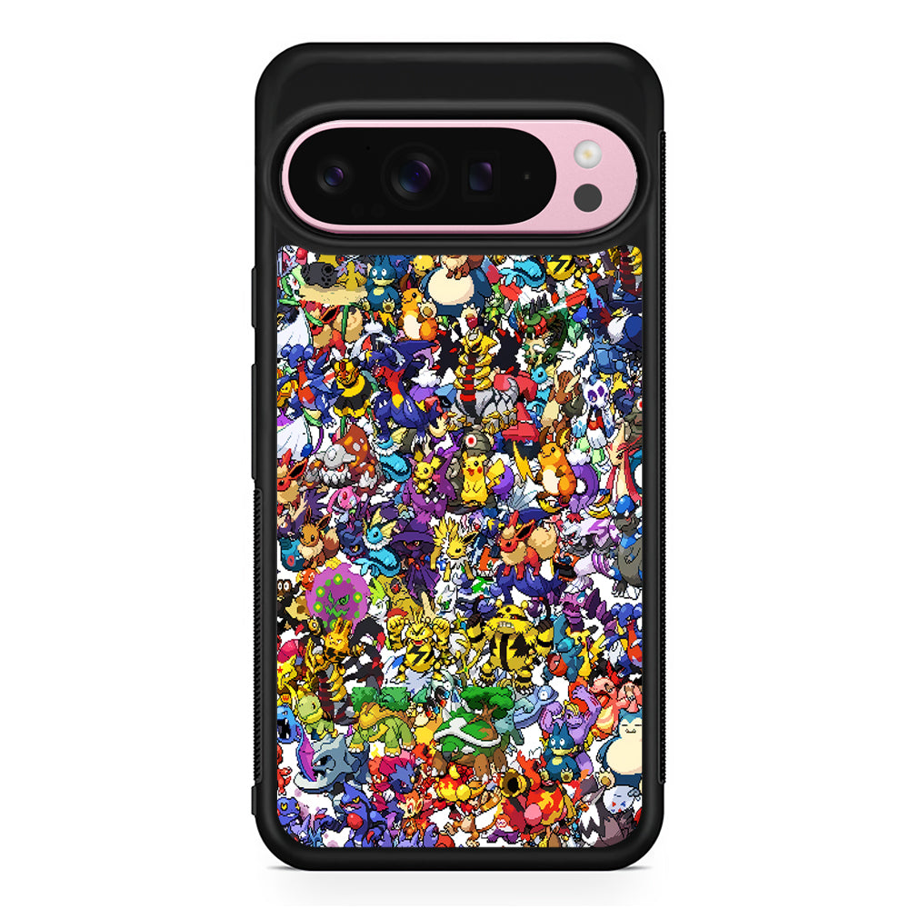 Pokemon All Characters Google Pixel 9 Pro XL Case | Protective Cover