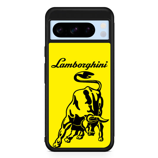 Lamborghini Word Icon Google Pixel 8 Pro Case | Slim Protective Cover