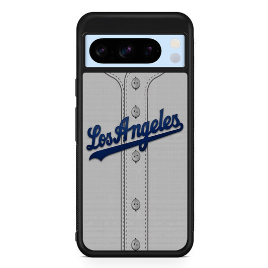 MLB Los Angeles Dodgers Jersey Google Pixel 8 Pro Case | Slim Rubber Case for Google Pixel 8 Pro