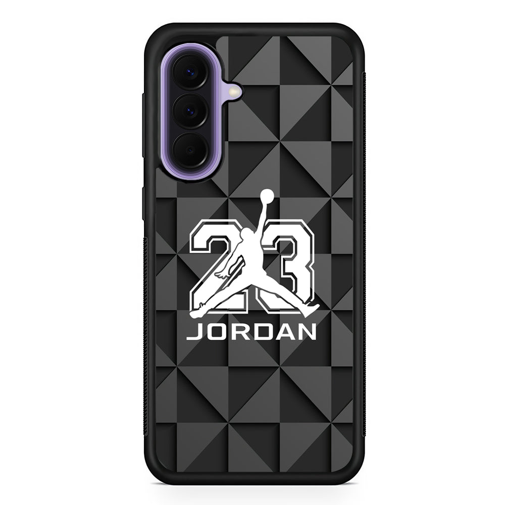 Air Jordan Triangle Shape Aesthetic Samsung Galaxy A57 Case | Slim Samsung Galaxy A57 Rubber Case