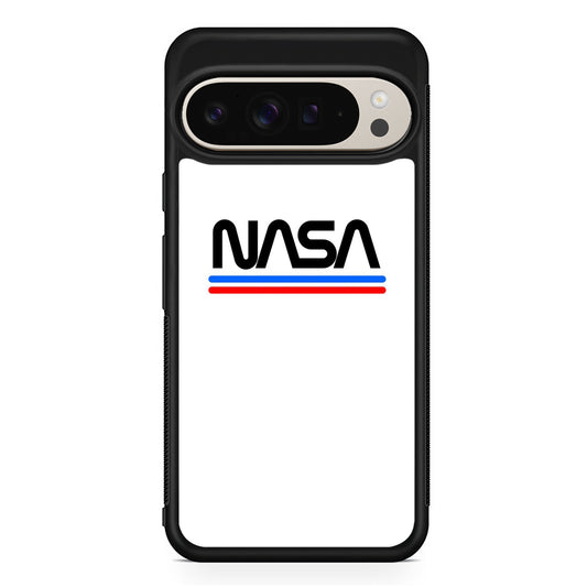 Nasa White Stripe Google Pixel 9 Pro Case | Slim Protective Cover