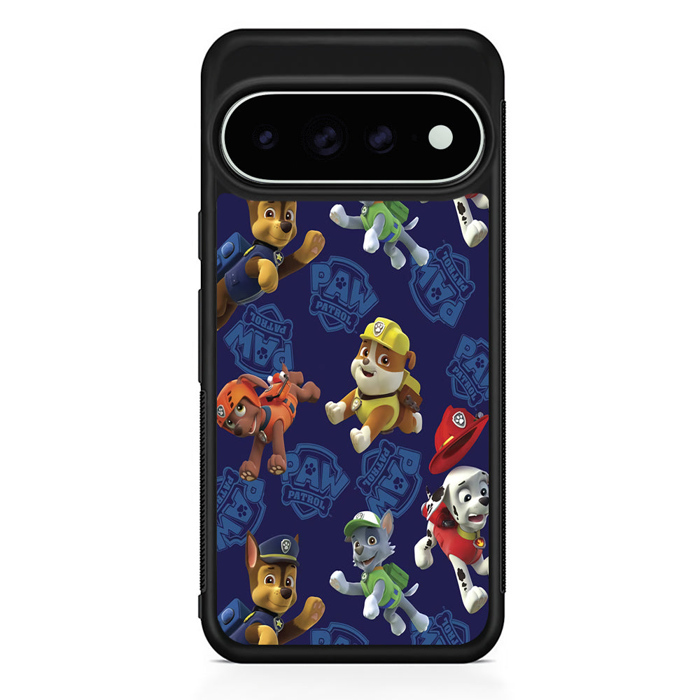 Paw Patrol Navy Background Google Pixel 11 Pro XL Case - Custom Design Protective Case