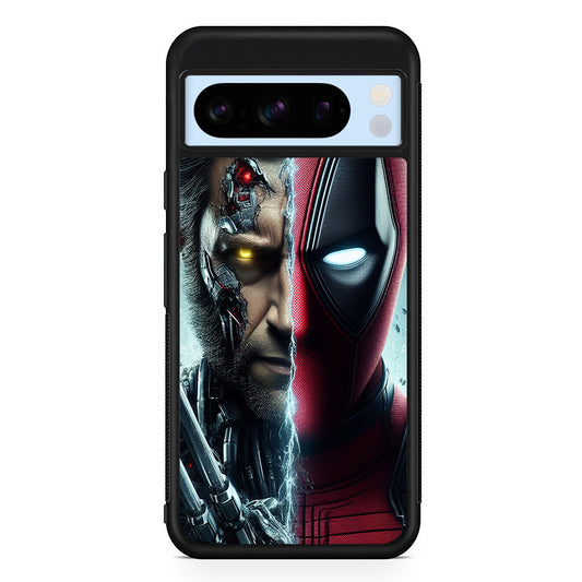 Deadpool and Wolverine Cooperation Google Pixel 8 Pro Case | Slim Rubber Case for Google Pixel 8 Pro