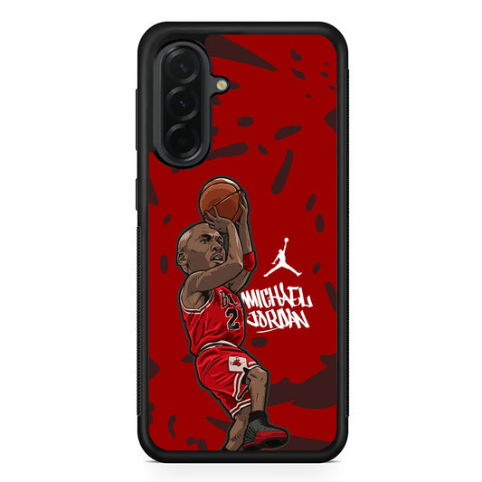 Air Jordan Tiny Slamdunk Samsung Galaxy A36 Case | Slim Samsung Galaxy A36 Protective Case