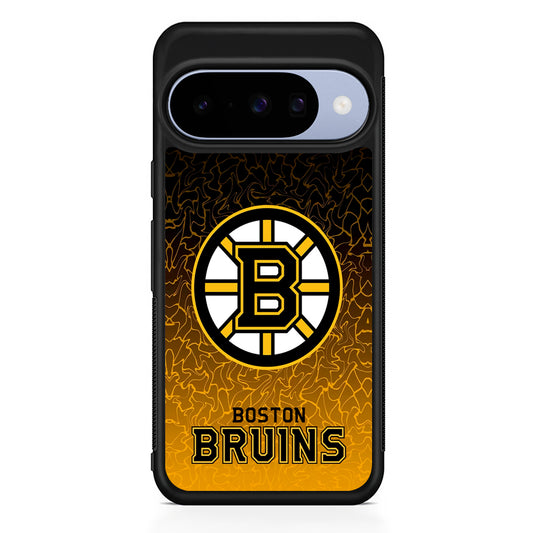 NHL Boston Bruins Team Google Pixel 10 Case | Google Pixel 10 Rubber Protective Case