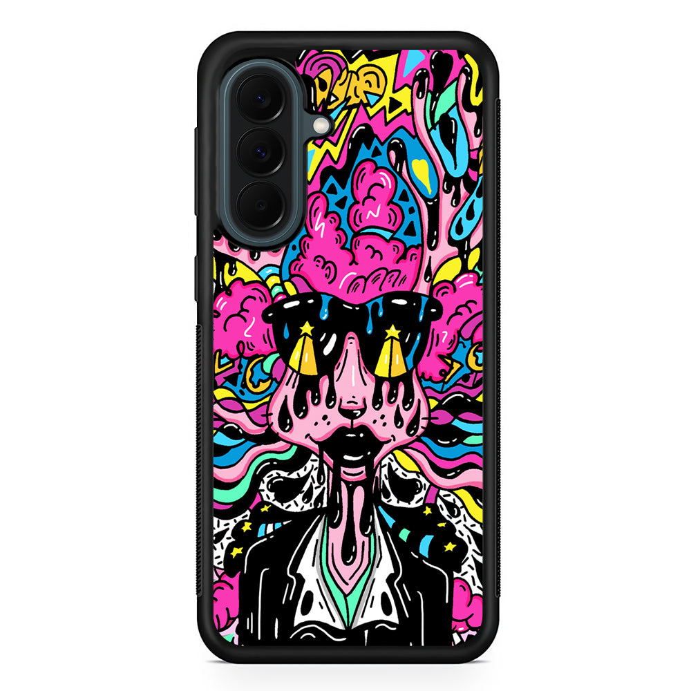 The Melted Lady Graffiti Samsung Galaxy A37 Case | Samsung Galaxy A37 Rubber Phone Case