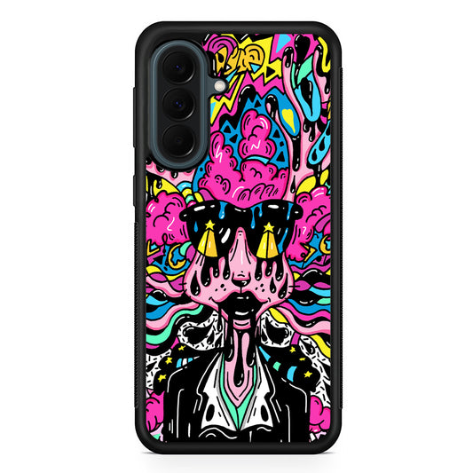 The Melted Lady Graffiti Samsung Galaxy A37 Case | Samsung Galaxy A37 Rubber Phone Case