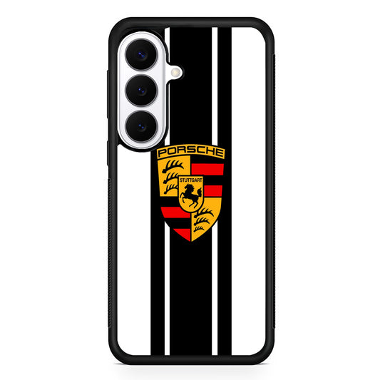 Porsche Stripe White Emblem Samsung Galaxy S26 Plus Case | Stylish Protective Cover for Samsung Galaxy S26 Plus
