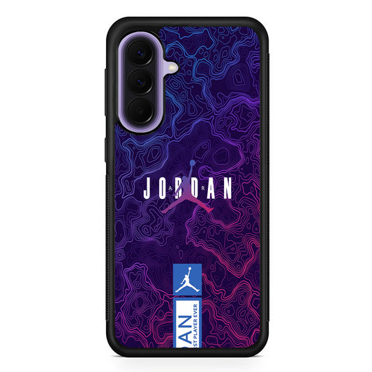 Air Jordan The Twilight Sky Contour Samsung Galaxy A57 Case | Slim Samsung Galaxy A57 Rubber Case