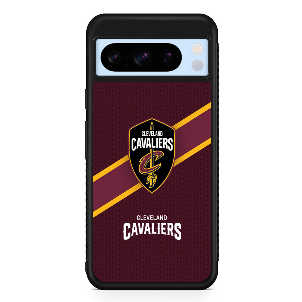 NBA Cleveland Cavaliers Logo Google Pixel 8 Pro Case | Slim Rubber Case for Google Pixel 8 Pro