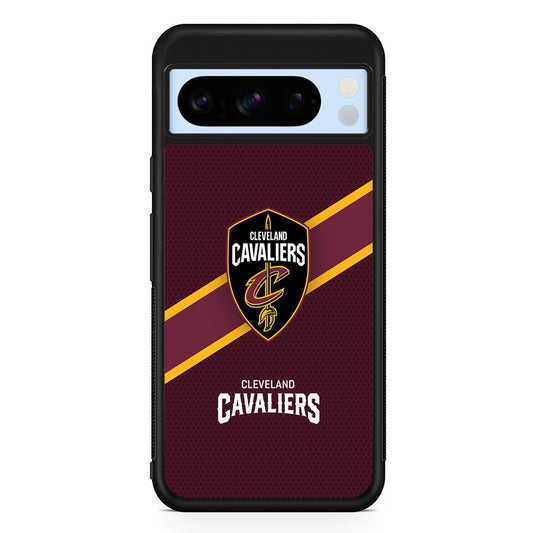 NBA Cleveland Cavaliers Logo Google Pixel 8 Pro Case | Slim Rubber Case for Google Pixel 8 Pro