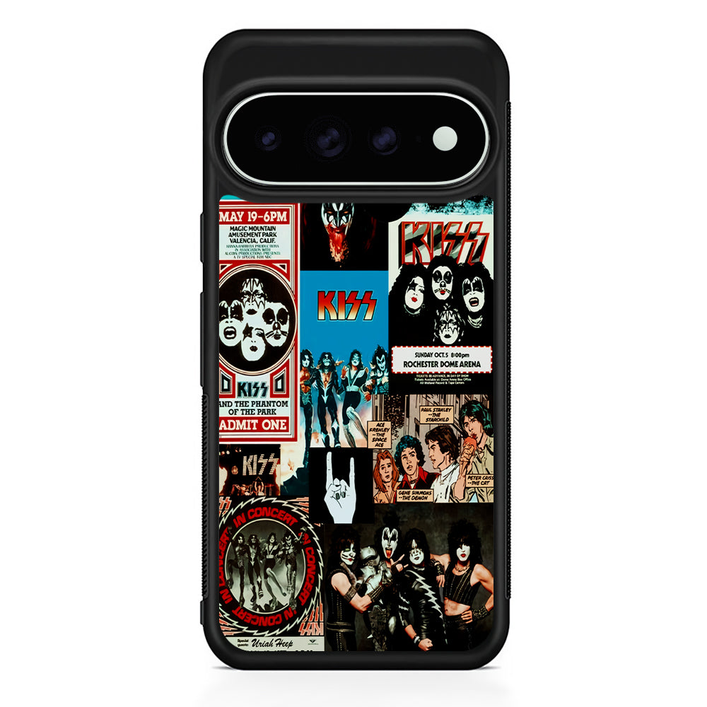 Kiss Band Collage Poster Google Pixel 11 Pro XL Case - Custom Design Protective Case