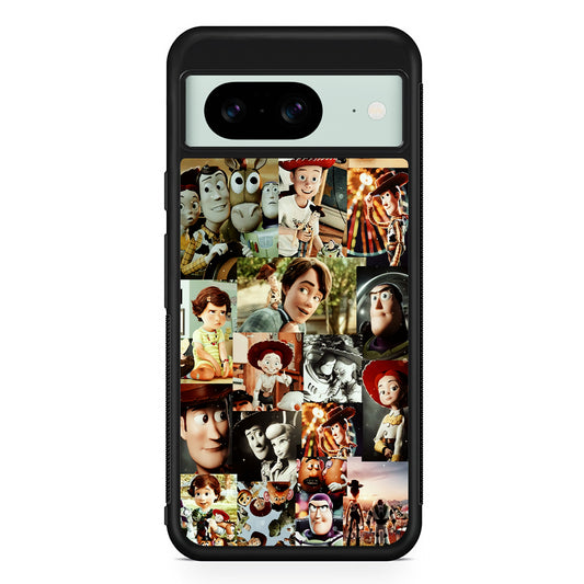 Toy Story Aesthetic Vintage Google Pixel 8 Case | Durable Protective Cover for Google Pixel 8