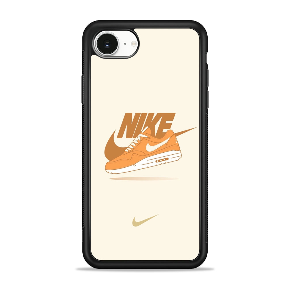 Nike Air Max Cream Shoes iPhone 16e Case - Slim Silicone Case
