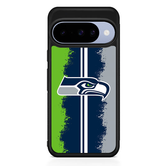 NFL Seattle Seahawks Team Google Pixel 10 Case | Google Pixel 10 Rubber Protective Case