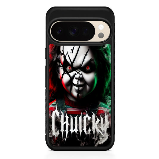 Chucky Doll Scary Face Google Pixel 10 Pro XL Case | Slim Google Pixel 10 Pro XL Protective Case
