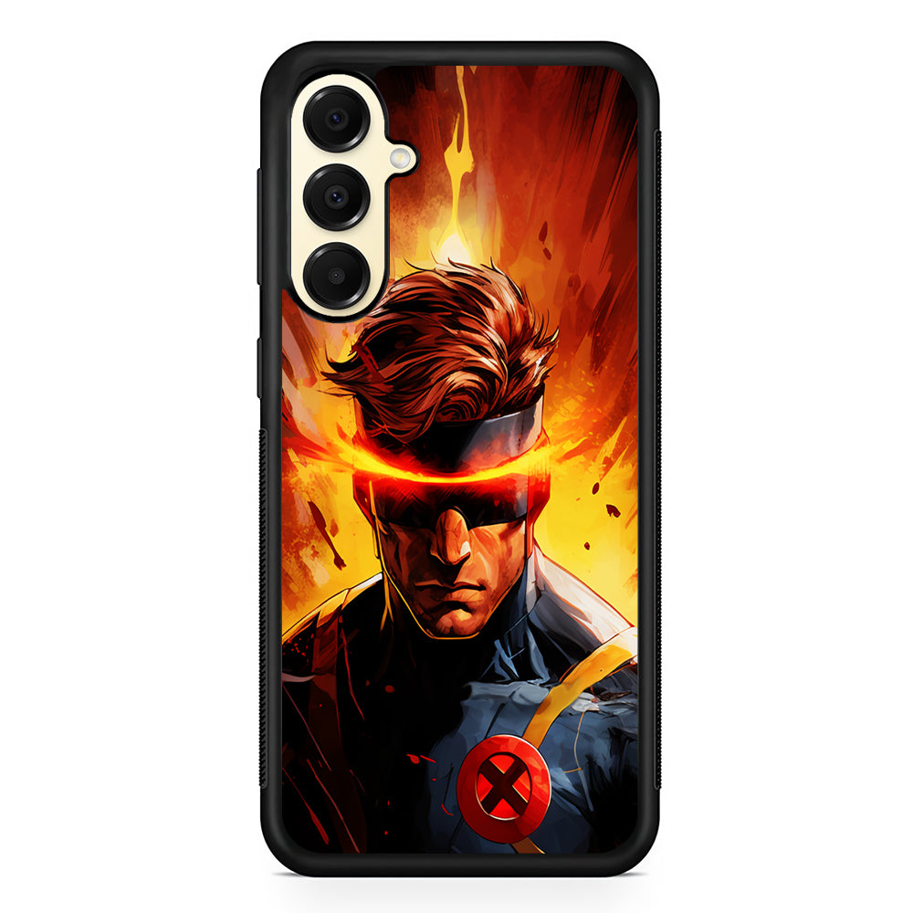 X-Men Cyclops Comics Samsung Galaxy A16 Case | Slim Rubber Samsung Galaxy A16 Case
