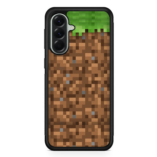 Minicraft Block Pixel Samsung Galaxy A56 Case | Samsung Galaxy A56 Protective Rubber Case