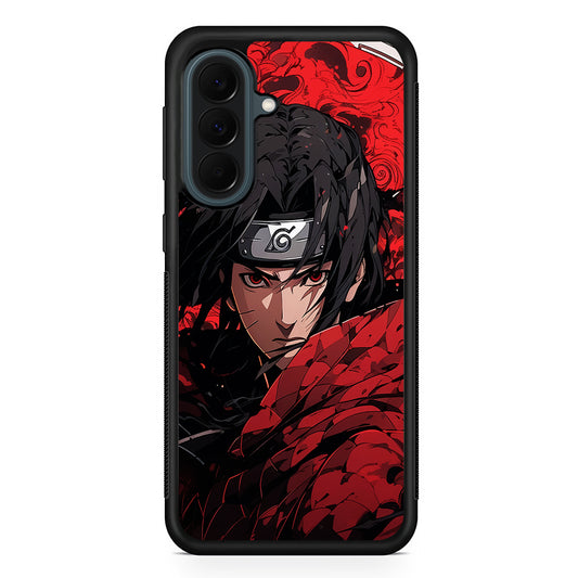 Itachi Uchiha Red Clothes Samsung Galaxy A37 Case | Samsung Galaxy A37 Rubber Phone Case