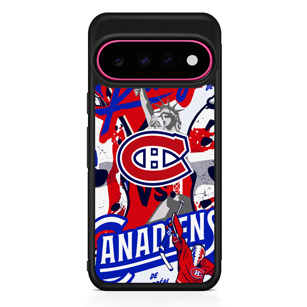 NHL Montreal Canadiens Rangers Google Pixel 11 Case | Slim Shockproof Cover