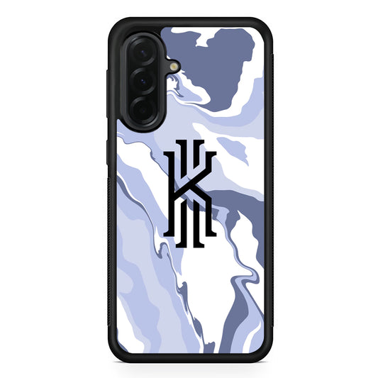 Kyrie Irving Marble Blue Vibes Samsung Galaxy A36 Case | Slim Samsung Galaxy A36 Protective Case