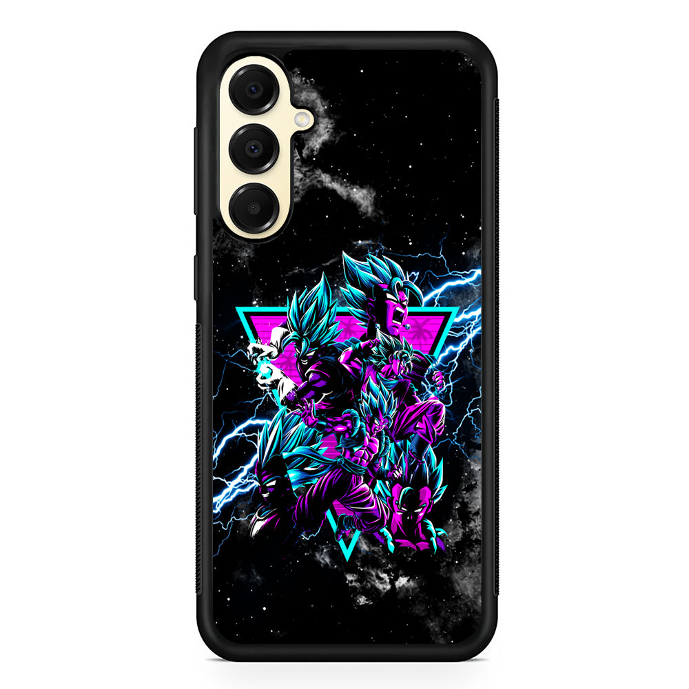 Dragon Ball Triangle of Force Samsung Galaxy A16 Case | Slim Rubber Samsung Galaxy A16 Case