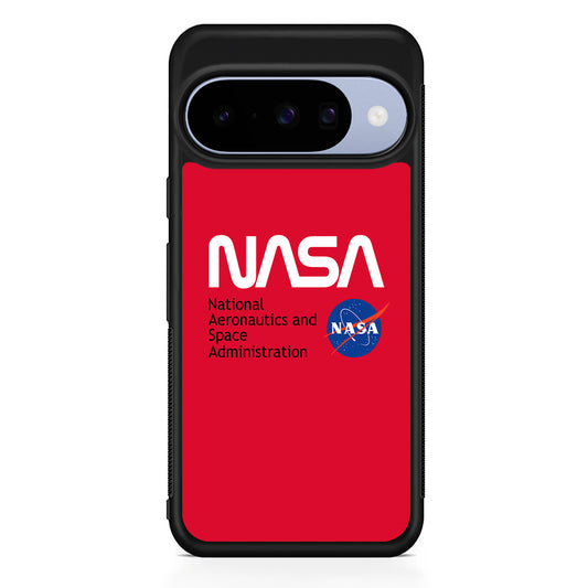 Nasa Red Authentic Google Pixel 10 Case | Google Pixel 10 Rubber Protective Case