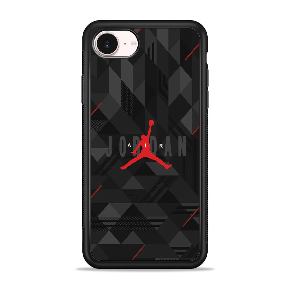 Jordan Abstract Wall iPhone 17e Case - Silicone Case
