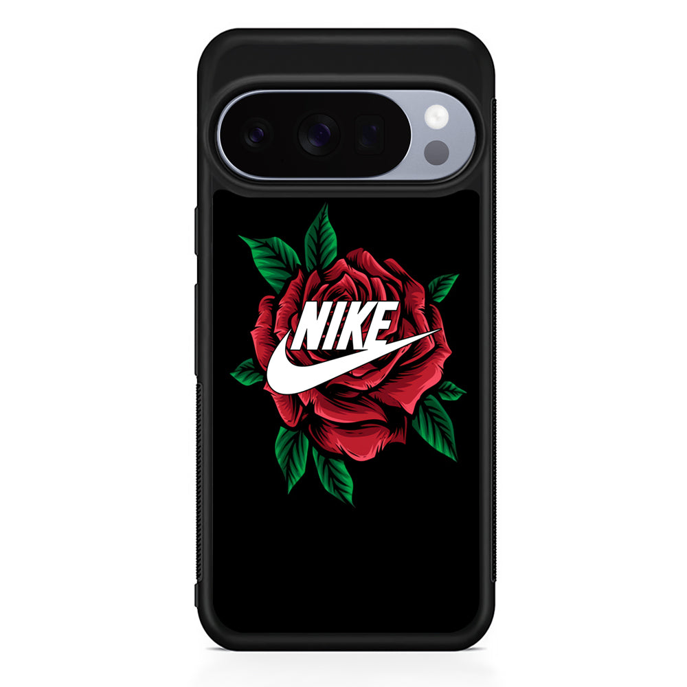 Nike Rose Flowers Google Pixel 10 Pro Case | Protective Google Pixel 10 Pro Cover
