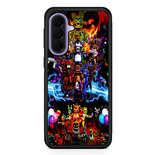 Five Nights at Freddy's Party Samsung Galaxy A57 Case | Slim Samsung Galaxy A57 Rubber Case