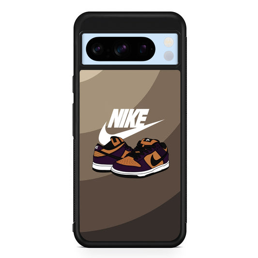 Nike Purple in Brown Layer Google Pixel 8 Pro Case | Premium Protective Case for Google Pixel 8 Pro