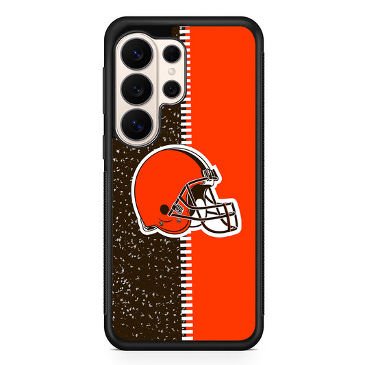 NFL Cleveland Browns Logo Samsung Galaxy S26 Ultra Case | Slim Protective Case for Samsung Galaxy S26 Ultra