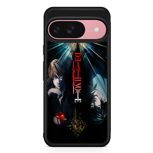 Light Yagami VS L Death Note Google Pixel 9 Case | Google Pixel 9 Protective Rubber Case