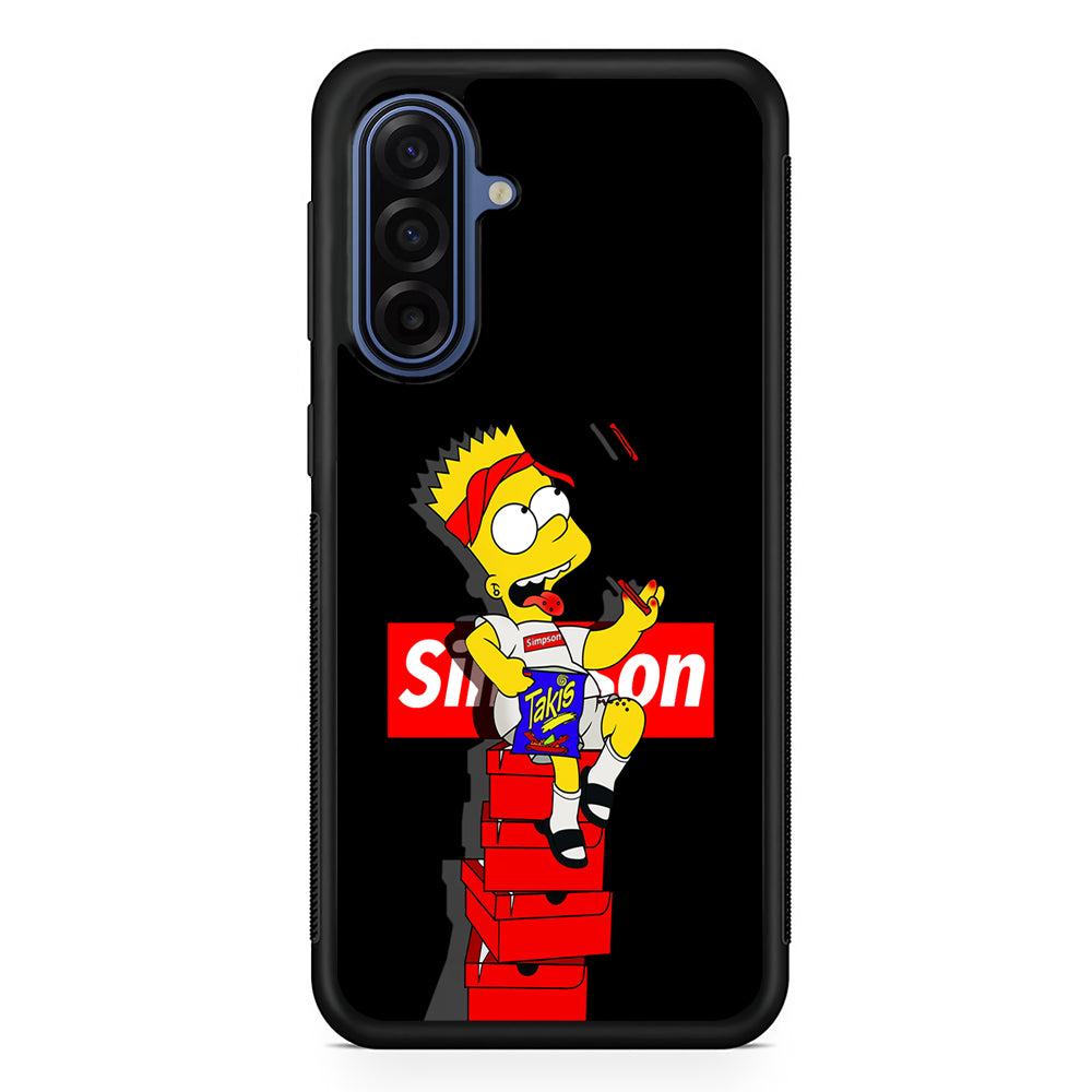 The Stylish Bart Simpson Samsung Galaxy A17 Case | Slim Protective Phone Cover