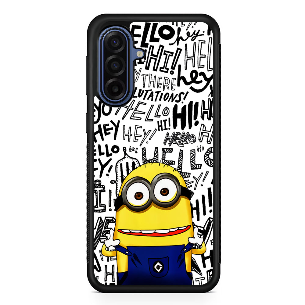 Minions Hail Word Samsung Galaxy A17 Case | Slim Protective Phone Cover