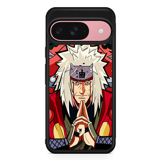 Jiraya X Gamabunta Google Pixel 9 Case | Google Pixel 9 Protective Rubber Case