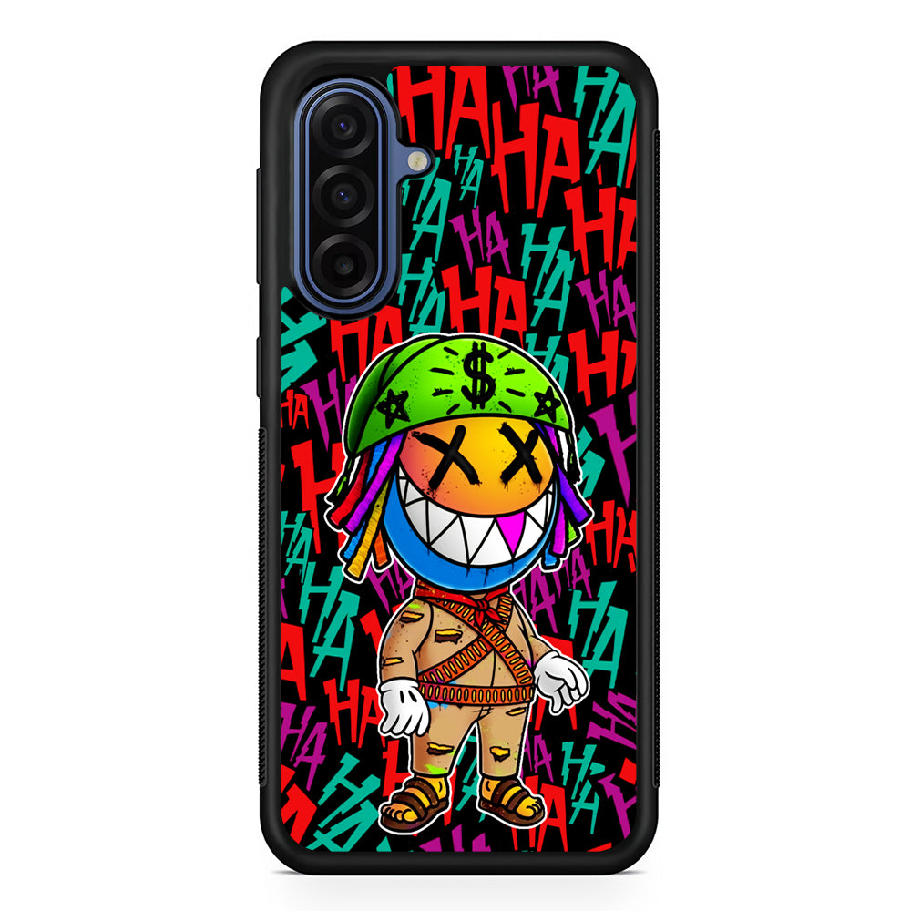 Always Happy Smiling Mask Samsung Galaxy A17 Case | Slim Protective Phone Cover