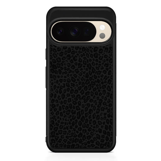 Black Leopard Skin Pattern Google Pixel 10 Pro XL Case | Slim Google Pixel 10 Pro XL Protective Case
