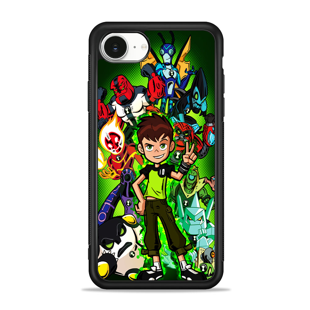 Ben 10 and All Alien iPhone 16e Case | Protective Phone Cover