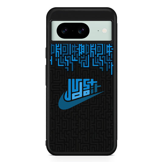 Nike Matrix of Ocean Google Pixel 8 Case | Slim Rubber Case for Google Pixel 8
