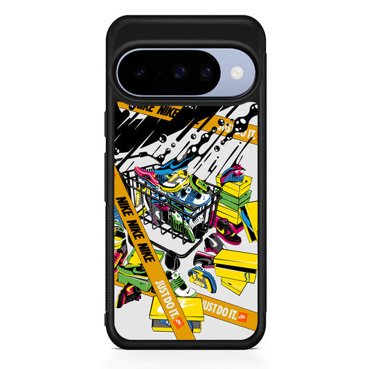 Nike Monthly Expenditure Google Pixel 10 Case | Google Pixel 10 Rubber Protective Case