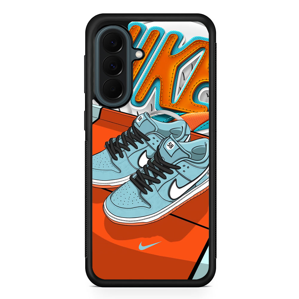 Nike Number 58 Samsung Galaxy A37 Case | Samsung Galaxy A37 Rubber Phone Case