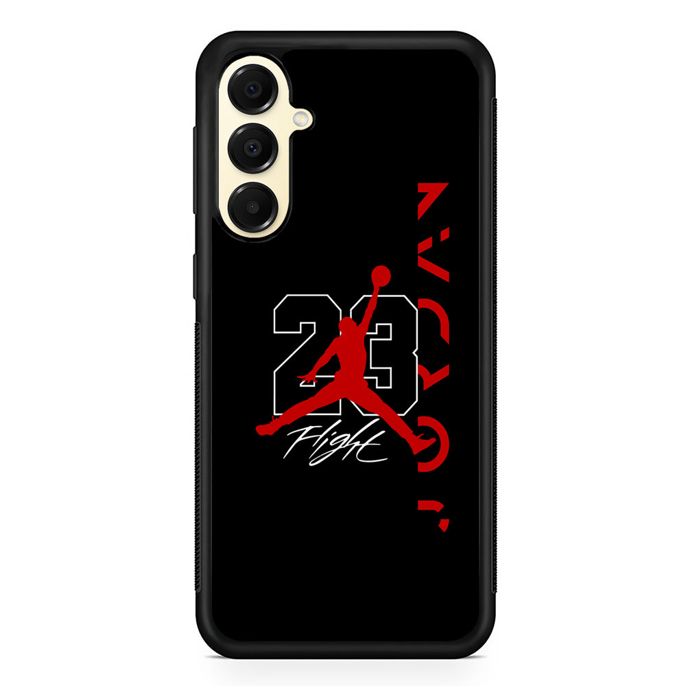 Air Jordan Black on The Back Samsung Galaxy A16 Case | Slim Rubber Case for Samsung Galaxy A16