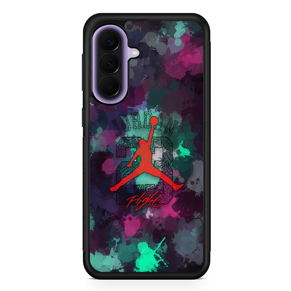 Air Jordan Spraying New Spirit Samsung Galaxy A57 Case | Slim Samsung Galaxy A57 Rubber Case