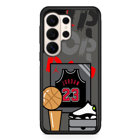 Air Jordan Trophy and Glory Samsung Galaxy S26 Ultra Case | Durable Samsung Galaxy S26 Ultra Phone Case