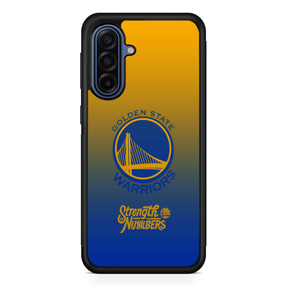 NBA Golden State Warriors Gradient Samsung Galaxy A17 Case | Slim Protective Phone Cover