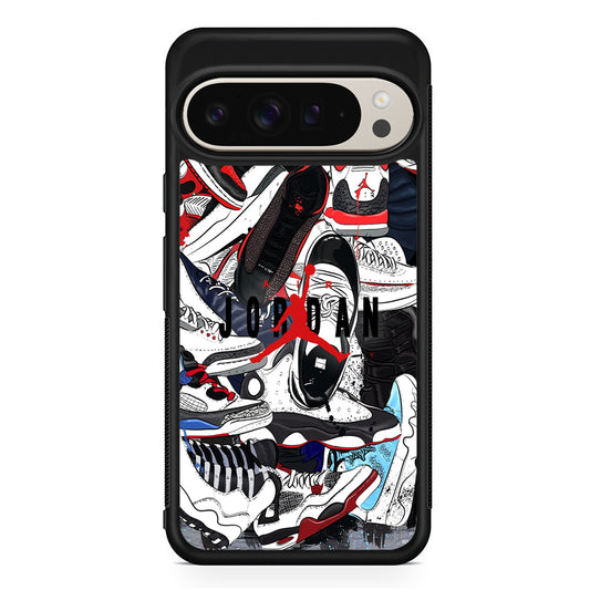 Air Jordan Scattered Collection Google Pixel 9 Pro Case | Slim Protective Cover