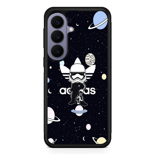 Adidas Stormtrooper Galaxy Samsung Galaxy S26 Case | Slim Protective Rubber Case for Samsung S26