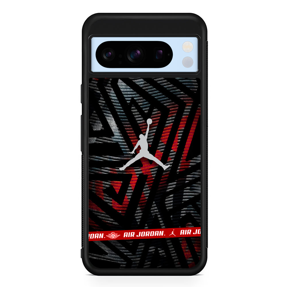 Air Jordan Strokes in Streak Google Pixel 8 Pro Case | Slim Protective Cover