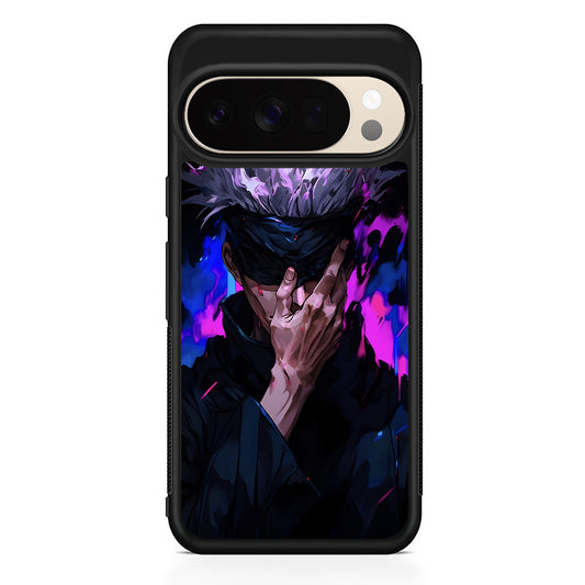 Jujutsu Kaisen Satoru Gojo Art Google Pixel 10 Pro XL Case | Slim Google Pixel 10 Pro XL Protective Case